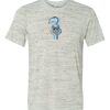 White Marble Unisex Poly-Cotton Short-Sleeve T-Shirt Thumbnail