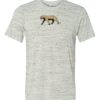 White Marble Unisex Poly-Cotton Short-Sleeve T-Shirt Thumbnail