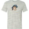 White Marble Unisex Poly-Cotton Short-Sleeve T-Shirt Thumbnail