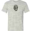 White Marble Unisex Poly-Cotton Short-Sleeve T-Shirt Thumbnail