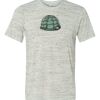 White Marble Unisex Poly-Cotton Short-Sleeve T-Shirt Thumbnail