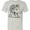 White Marble Unisex Poly-Cotton Short-Sleeve T-Shirt Thumbnail