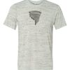 White Marble Unisex Poly-Cotton Short-Sleeve T-Shirt Thumbnail