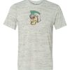 White Marble Unisex Poly-Cotton Short-Sleeve T-Shirt Thumbnail