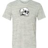 White Marble Unisex Poly-Cotton Short-Sleeve T-Shirt Thumbnail