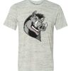 White Marble Unisex Poly-Cotton Short-Sleeve T-Shirt Thumbnail