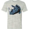 White Marble Unisex Poly-Cotton Short-Sleeve T-Shirt Thumbnail