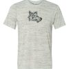 White Marble Unisex Poly-Cotton Short-Sleeve T-Shirt Thumbnail