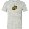 White Marble Unisex Poly-Cotton Short-Sleeve T-Shirt Thumbnail