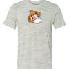 White Marble Unisex Poly-Cotton Short-Sleeve T-Shirt Thumbnail