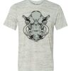 White Marble Unisex Poly-Cotton Short-Sleeve T-Shirt Thumbnail