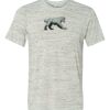 White Marble Unisex Poly-Cotton Short-Sleeve T-Shirt Thumbnail
