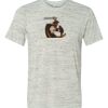 White Marble Unisex Poly-Cotton Short-Sleeve T-Shirt Thumbnail