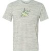 White Marble Unisex Poly-Cotton Short-Sleeve T-Shirt Thumbnail