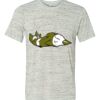 White Marble Unisex Poly-Cotton Short-Sleeve T-Shirt Thumbnail