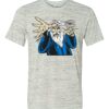 White Marble Unisex Poly-Cotton Short-Sleeve T-Shirt Thumbnail