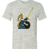 White Marble Unisex Poly-Cotton Short-Sleeve T-Shirt Thumbnail