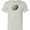 White Marble Unisex Poly-Cotton Short-Sleeve T-Shirt Thumbnail