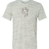White Marble Unisex Poly-Cotton Short-Sleeve T-Shirt Thumbnail