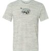 White Marble Unisex Poly-Cotton Short-Sleeve T-Shirt Thumbnail