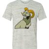 White Marble Unisex Poly-Cotton Short-Sleeve T-Shirt Thumbnail