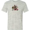 White Marble Unisex Poly-Cotton Short-Sleeve T-Shirt Thumbnail