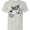 White Marble Unisex Poly-Cotton Short-Sleeve T-Shirt Thumbnail