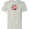 White Marble Unisex Poly-Cotton Short-Sleeve T-Shirt Thumbnail