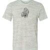 White Marble Unisex Poly-Cotton Short-Sleeve T-Shirt Thumbnail