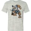 White Marble Unisex Poly-Cotton Short-Sleeve T-Shirt Thumbnail