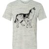 White Marble Unisex Poly-Cotton Short-Sleeve T-Shirt Thumbnail