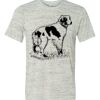 White Marble Unisex Poly-Cotton Short-Sleeve T-Shirt Thumbnail