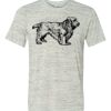 White Marble Unisex Poly-Cotton Short-Sleeve T-Shirt Thumbnail