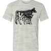 White Marble Unisex Poly-Cotton Short-Sleeve T-Shirt Thumbnail