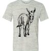 White Marble Unisex Poly-Cotton Short-Sleeve T-Shirt Thumbnail