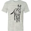 White Marble Unisex Poly-Cotton Short-Sleeve T-Shirt Thumbnail
