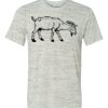 White Marble Unisex Poly-Cotton Short-Sleeve T-Shirt Thumbnail
