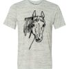 White Marble Unisex Poly-Cotton Short-Sleeve T-Shirt Thumbnail