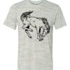White Marble Unisex Poly-Cotton Short-Sleeve T-Shirt Thumbnail