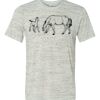 White Marble Unisex Poly-Cotton Short-Sleeve T-Shirt Thumbnail