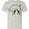 White Marble Unisex Poly-Cotton Short-Sleeve T-Shirt Thumbnail