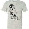 White Marble Unisex Poly-Cotton Short-Sleeve T-Shirt Thumbnail