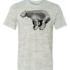 White Marble Unisex Poly-Cotton Short-Sleeve T-Shirt Thumbnail