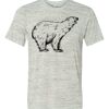 White Marble Unisex Poly-Cotton Short-Sleeve T-Shirt Thumbnail
