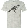 White Marble Unisex Poly-Cotton Short-Sleeve T-Shirt Thumbnail