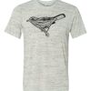 White Marble Unisex Poly-Cotton Short-Sleeve T-Shirt Thumbnail