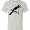 White Marble Unisex Poly-Cotton Short-Sleeve T-Shirt Thumbnail