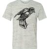White Marble Unisex Poly-Cotton Short-Sleeve T-Shirt Thumbnail