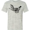 White Marble Unisex Poly-Cotton Short-Sleeve T-Shirt Thumbnail