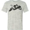 White Marble Unisex Poly-Cotton Short-Sleeve T-Shirt Thumbnail
